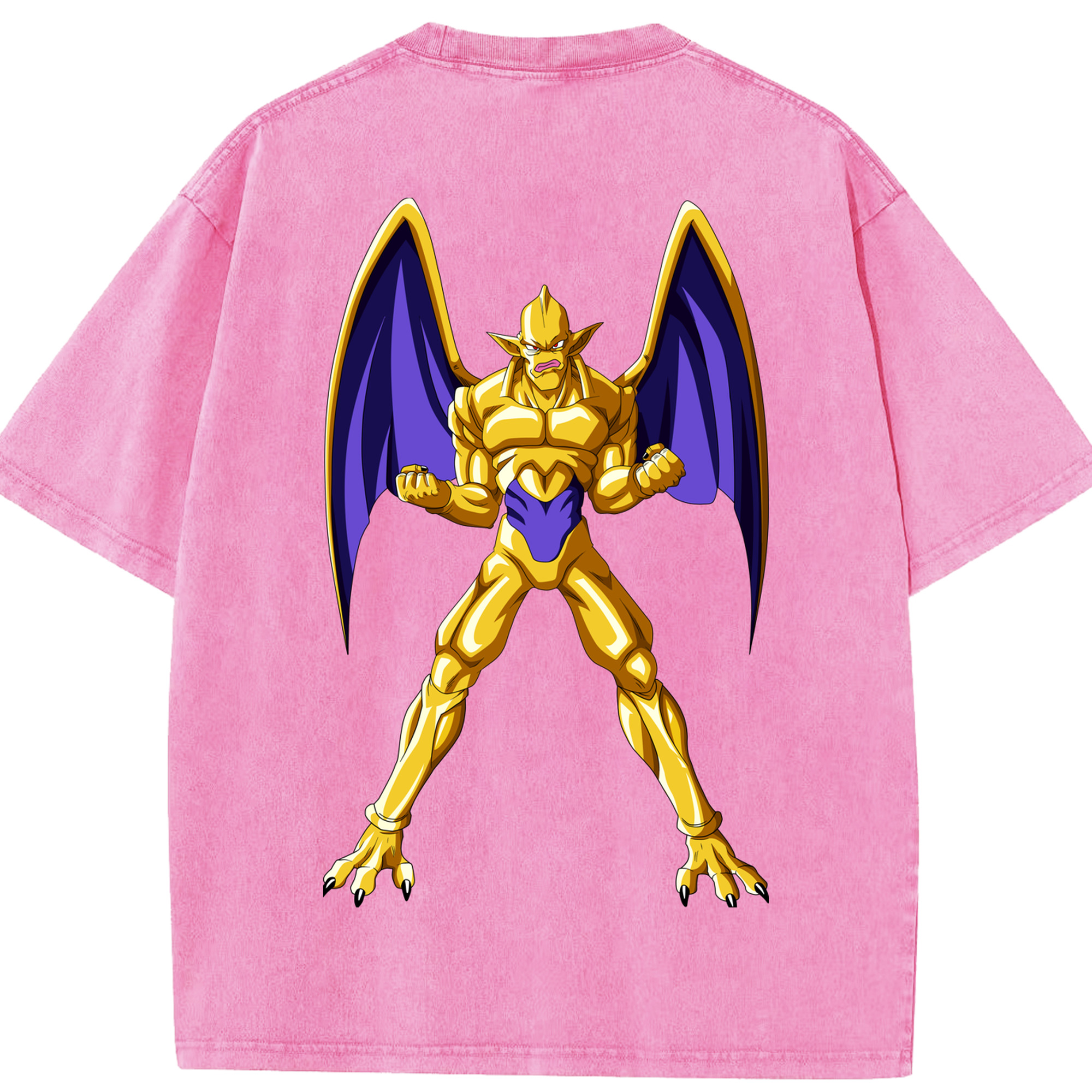 （画像用） ドラゴンボール DRAGON BALL 綿100% ヴィンテージ風 半袖Tシャツ（背面プリント）